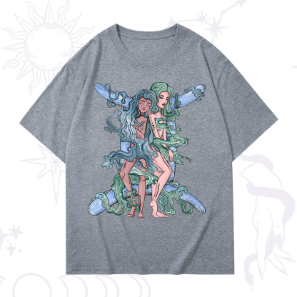 Purplehecate Gemini In Astrology Zodiac T-Shirt