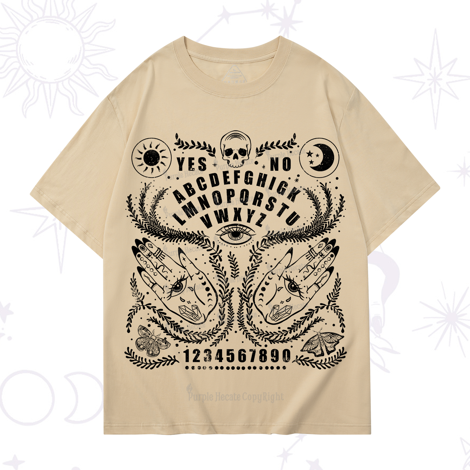 Purplehecate Ouija Spirit Board T-Shirt