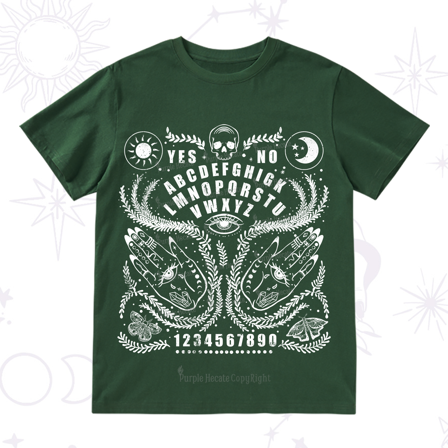 Purplehecate Ouija Spirit Board T-Shirt