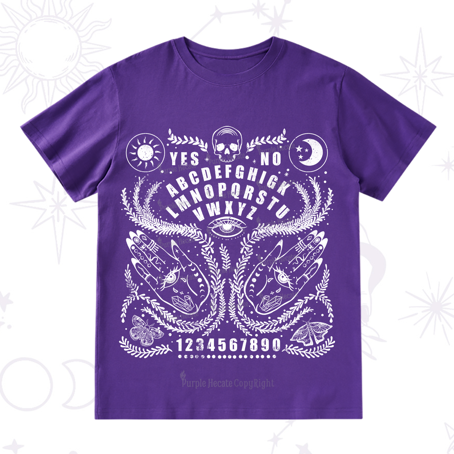 Purplehecate Ouija Spirit Board T-Shirt