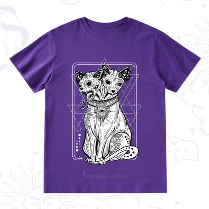 Purplehecate The Cat Goddess Bastet T-Shirt