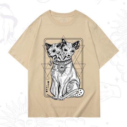 Purplehecate The Cat Goddess Bastet T-Shirt