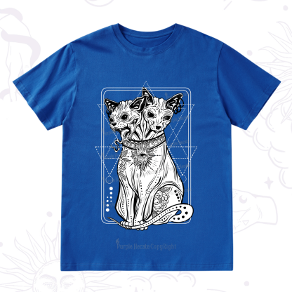 Purplehecate The Cat Goddess Bastet T-Shirt