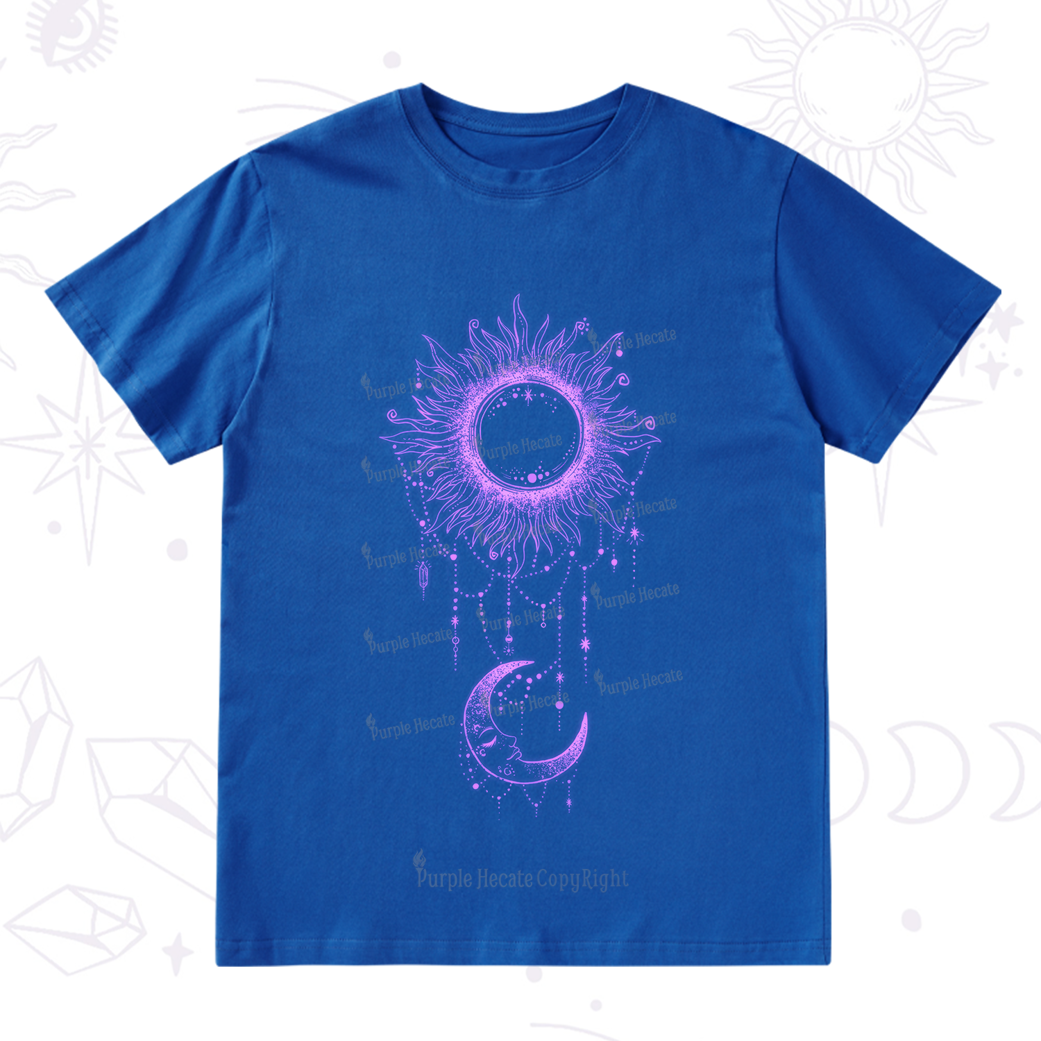 Purplehecate Radiance Of Sun And Moon T-Shirt