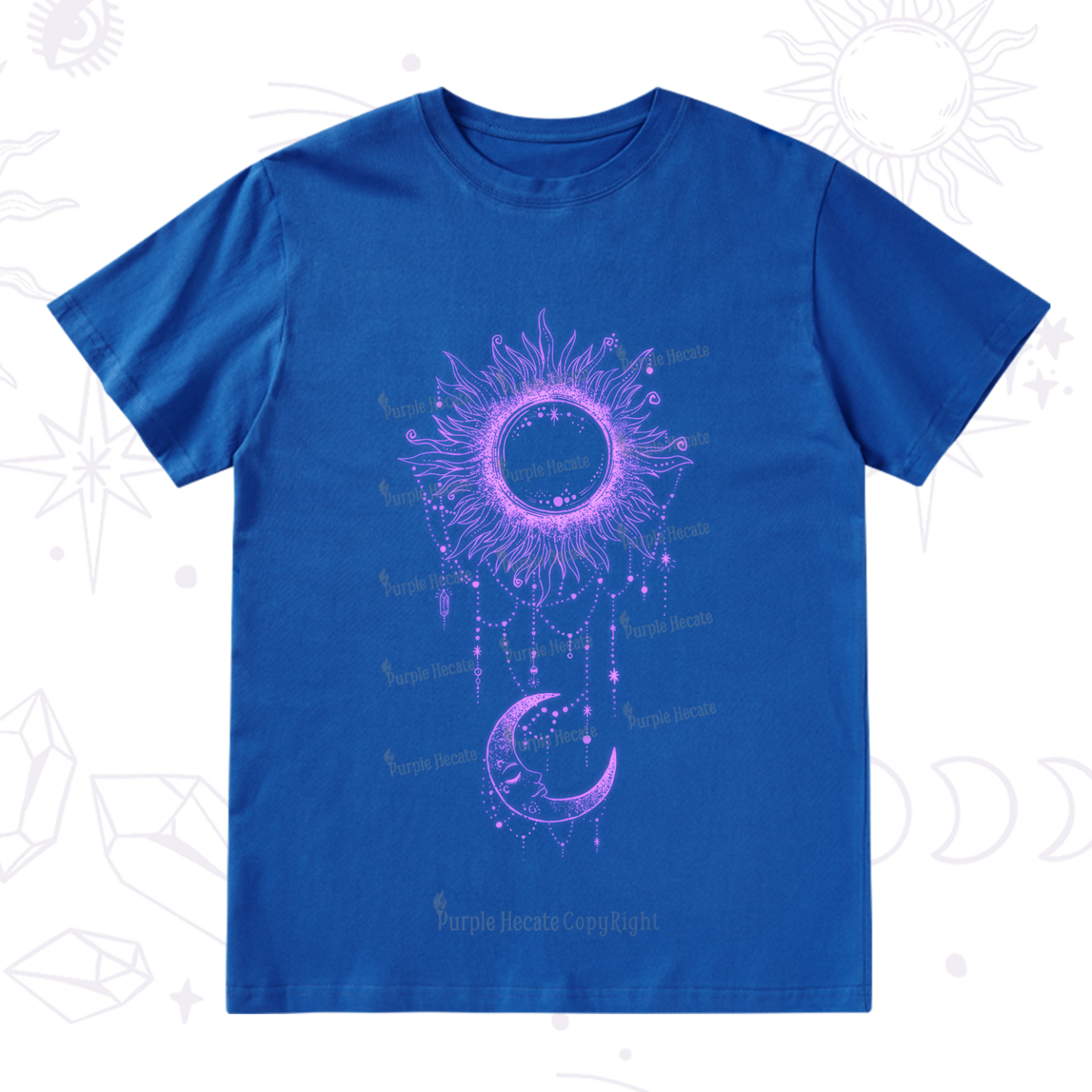 Purplehecate Radiance Of Sun And Moon T-Shirt