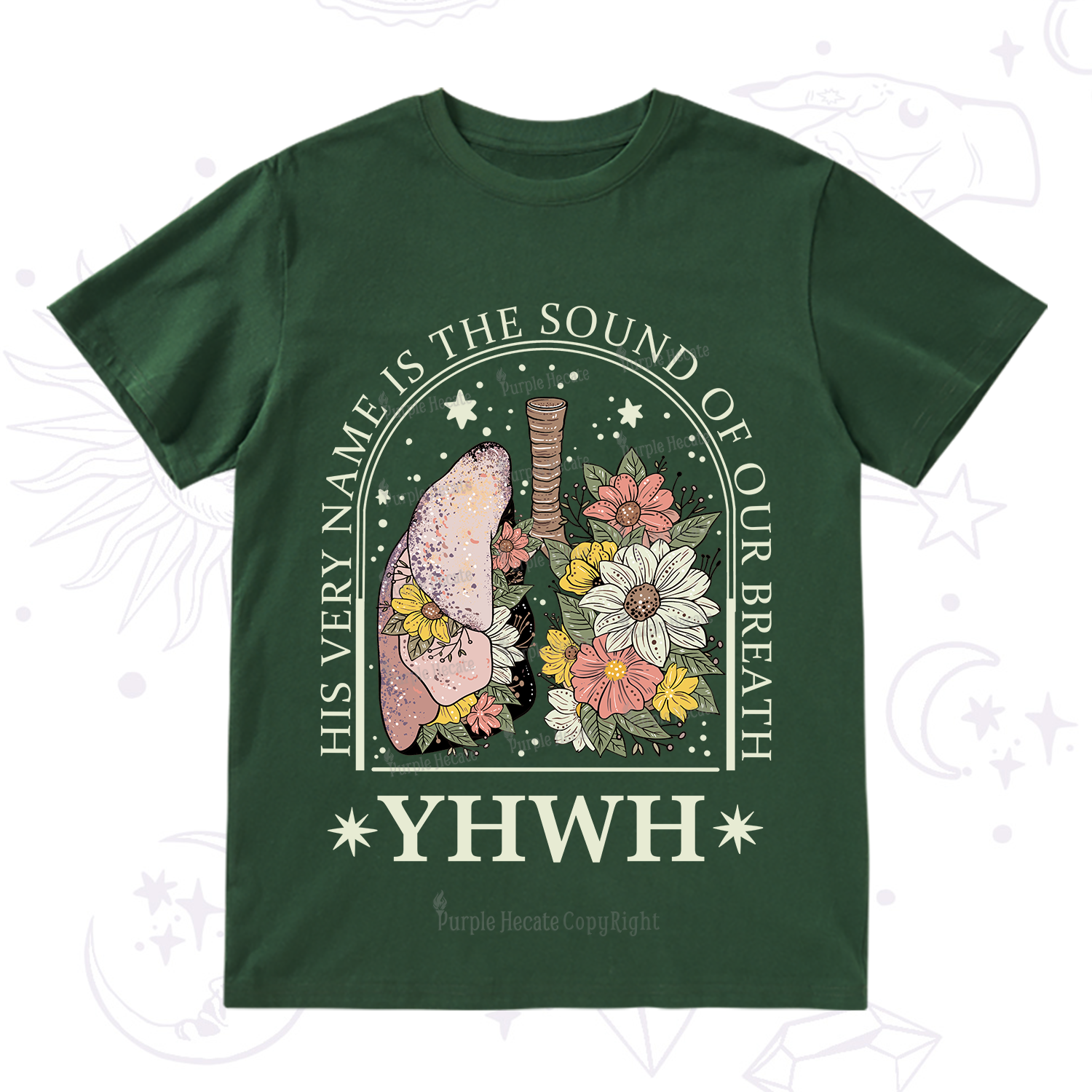 Purplehecate His Very Name Is The Sound Of Our Breath T-Shirt