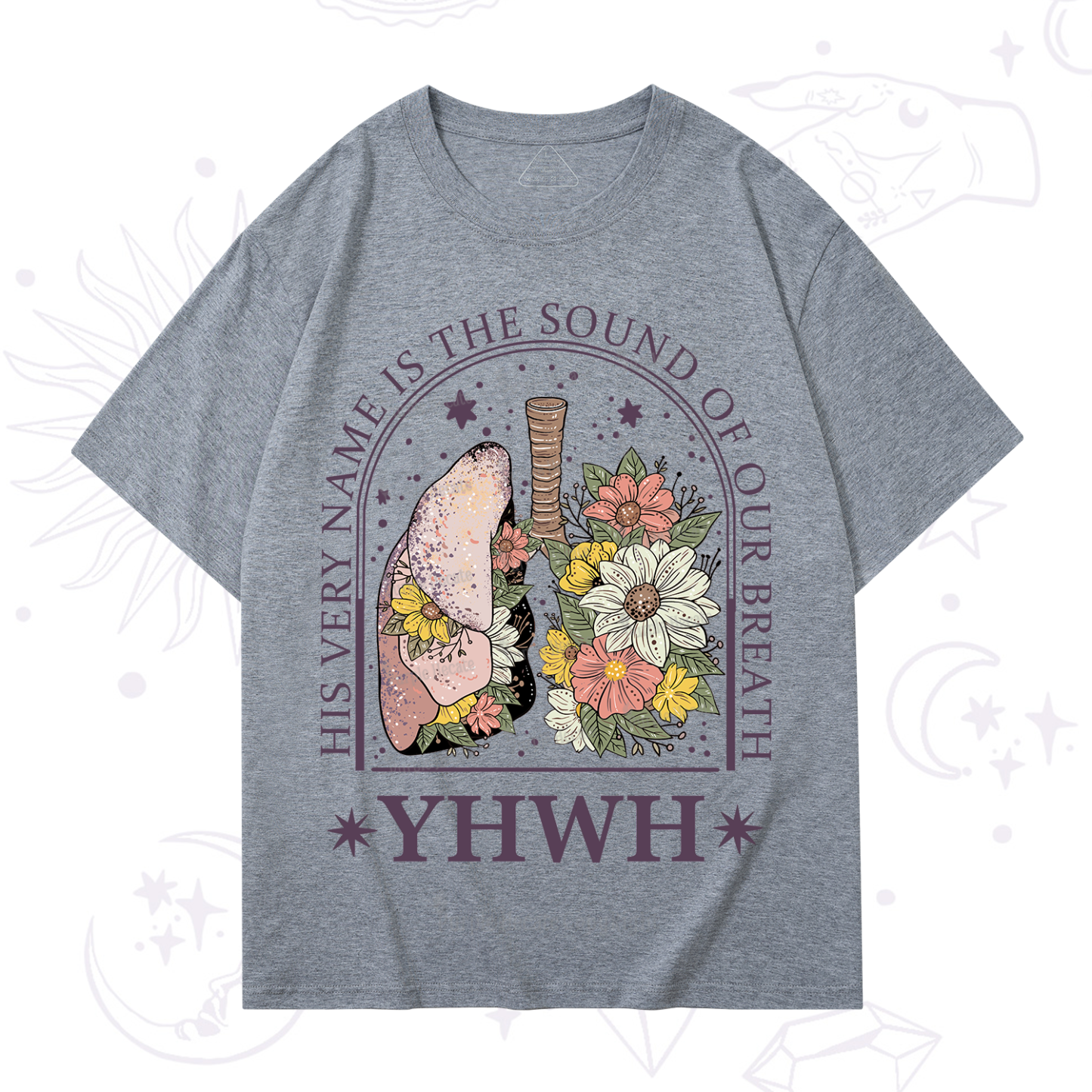 Purplehecate His Very Name Is The Sound Of Our Breath T-Shirt