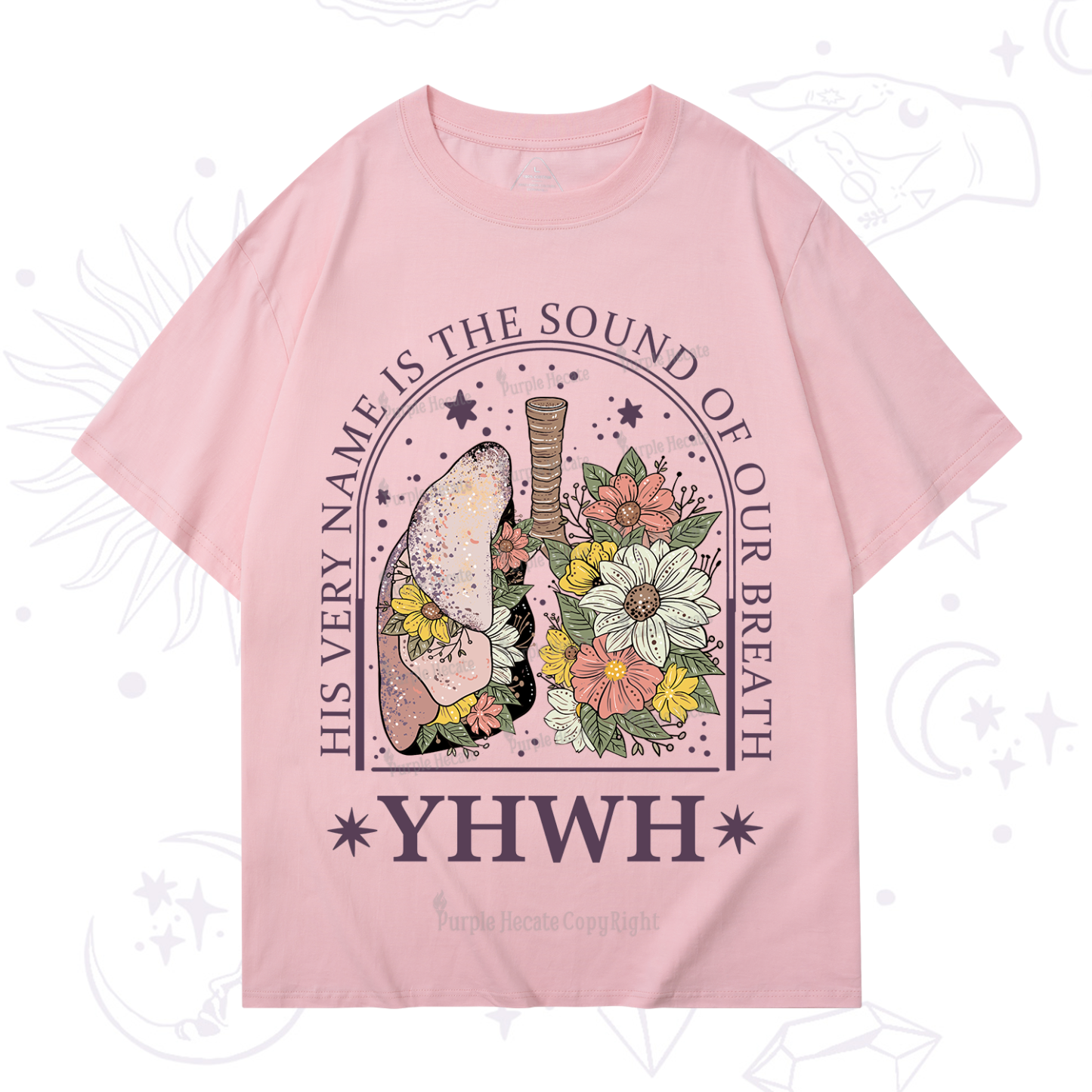 Purplehecate His Very Name Is The Sound Of Our Breath T-Shirt