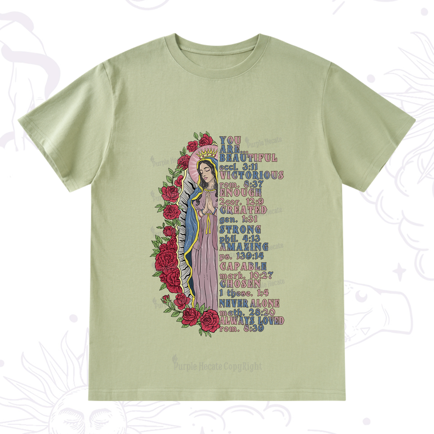 Purplehecate Biblical Blessings T-Shirt