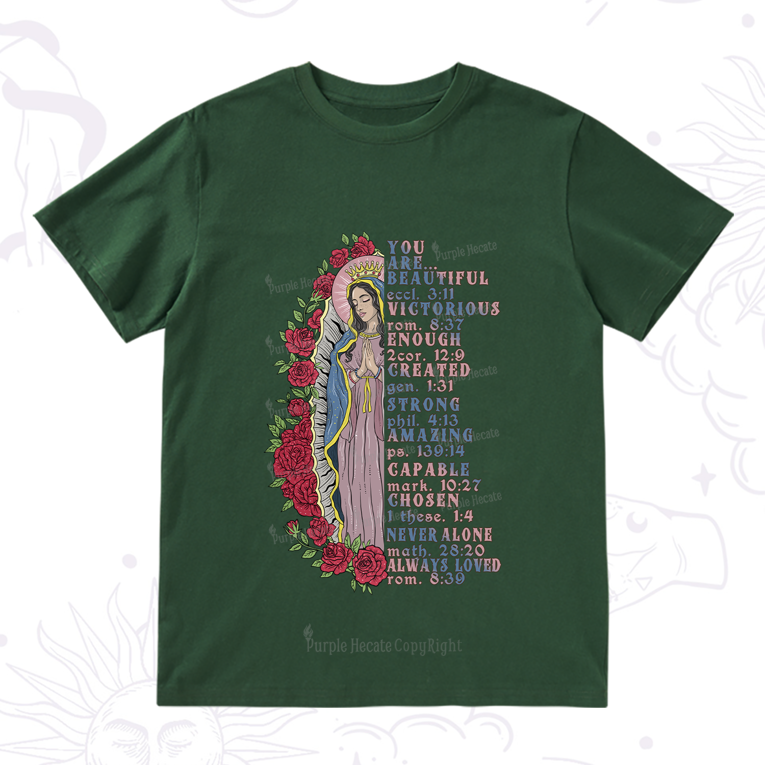 Purplehecate Biblical Blessings T-Shirt