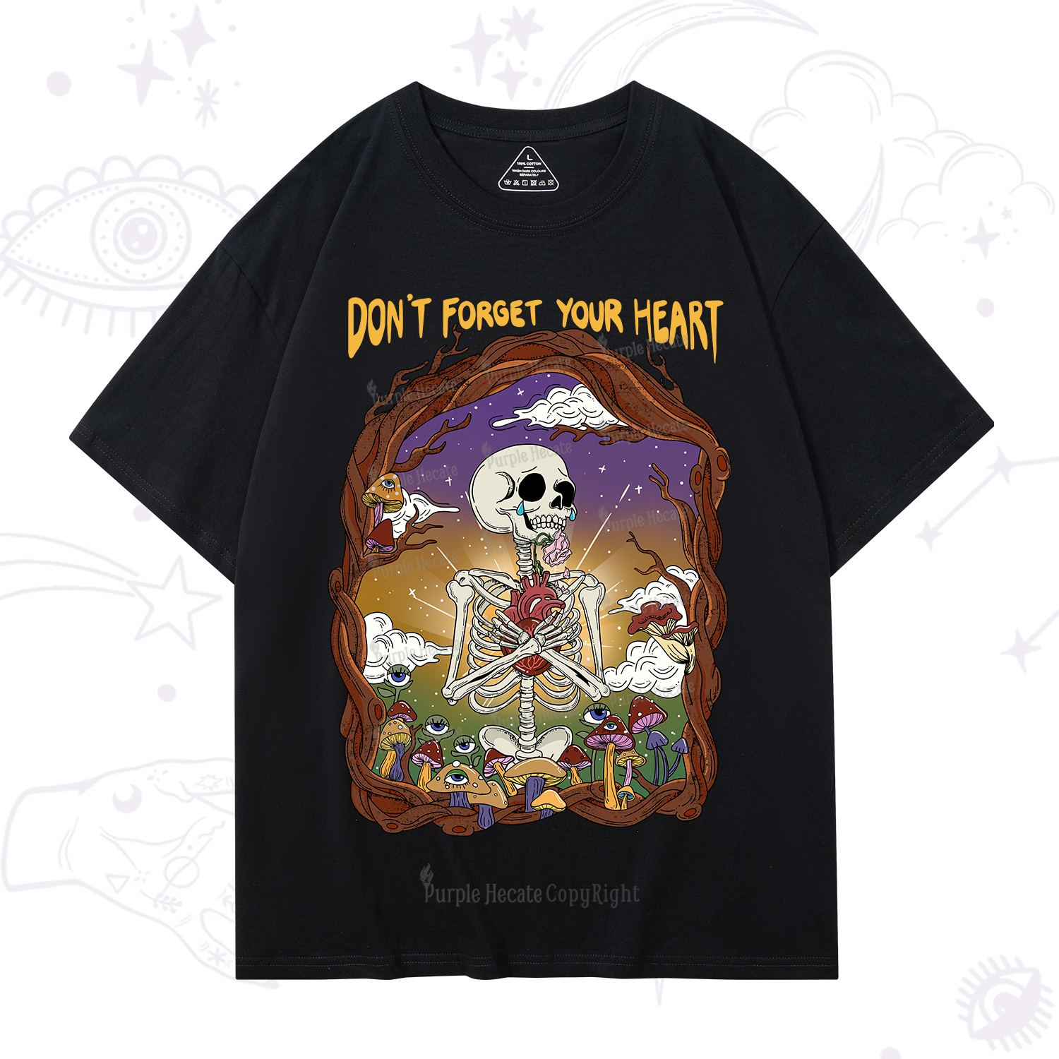 Purplehecate Don't Forget Your Heart T-Shirt