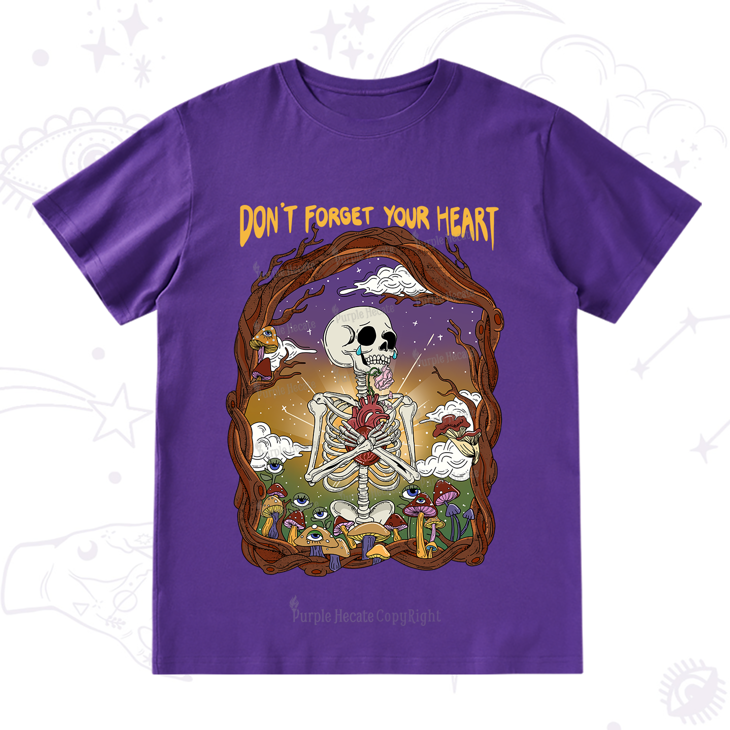 Purplehecate Don't Forget Your Heart T-Shirt