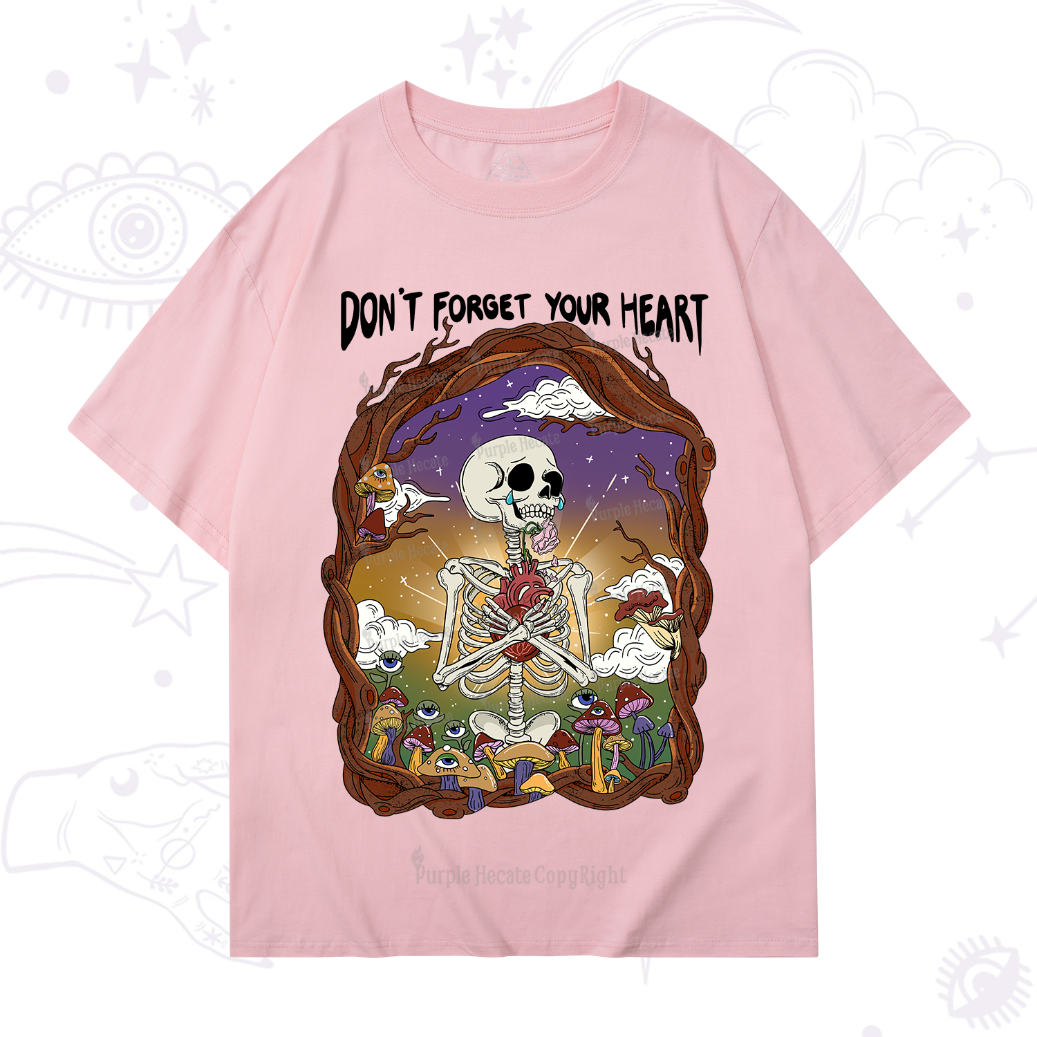 Purplehecate Don't Forget Your Heart T-Shirt