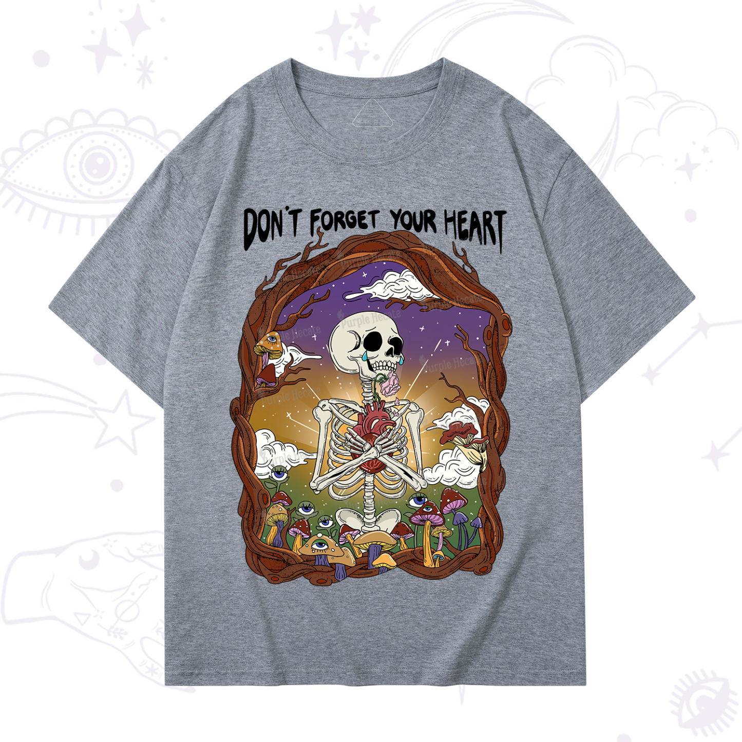 Purplehecate Don't Forget Your Heart T-Shirt