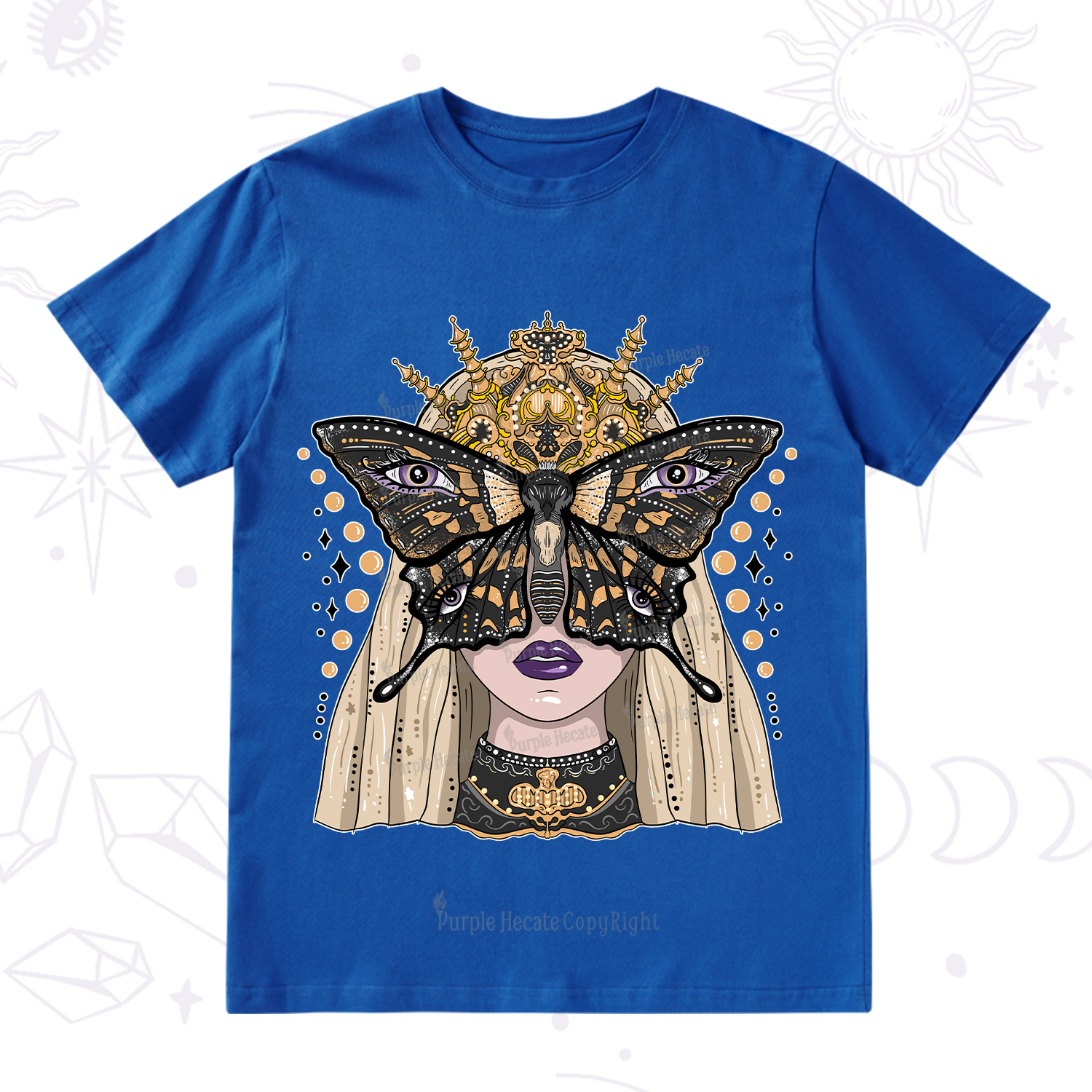 Purplehecate Butterfly Witchy T-Shirt