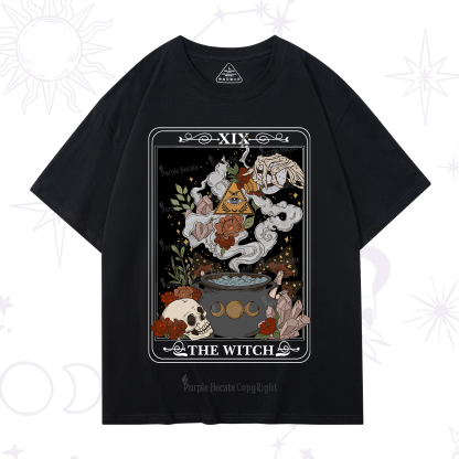 Purplehecate The Witch Tarot T-Shirt