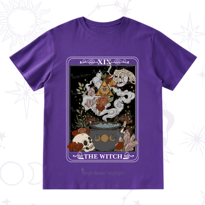 Purplehecate The Witch Tarot T-Shirt