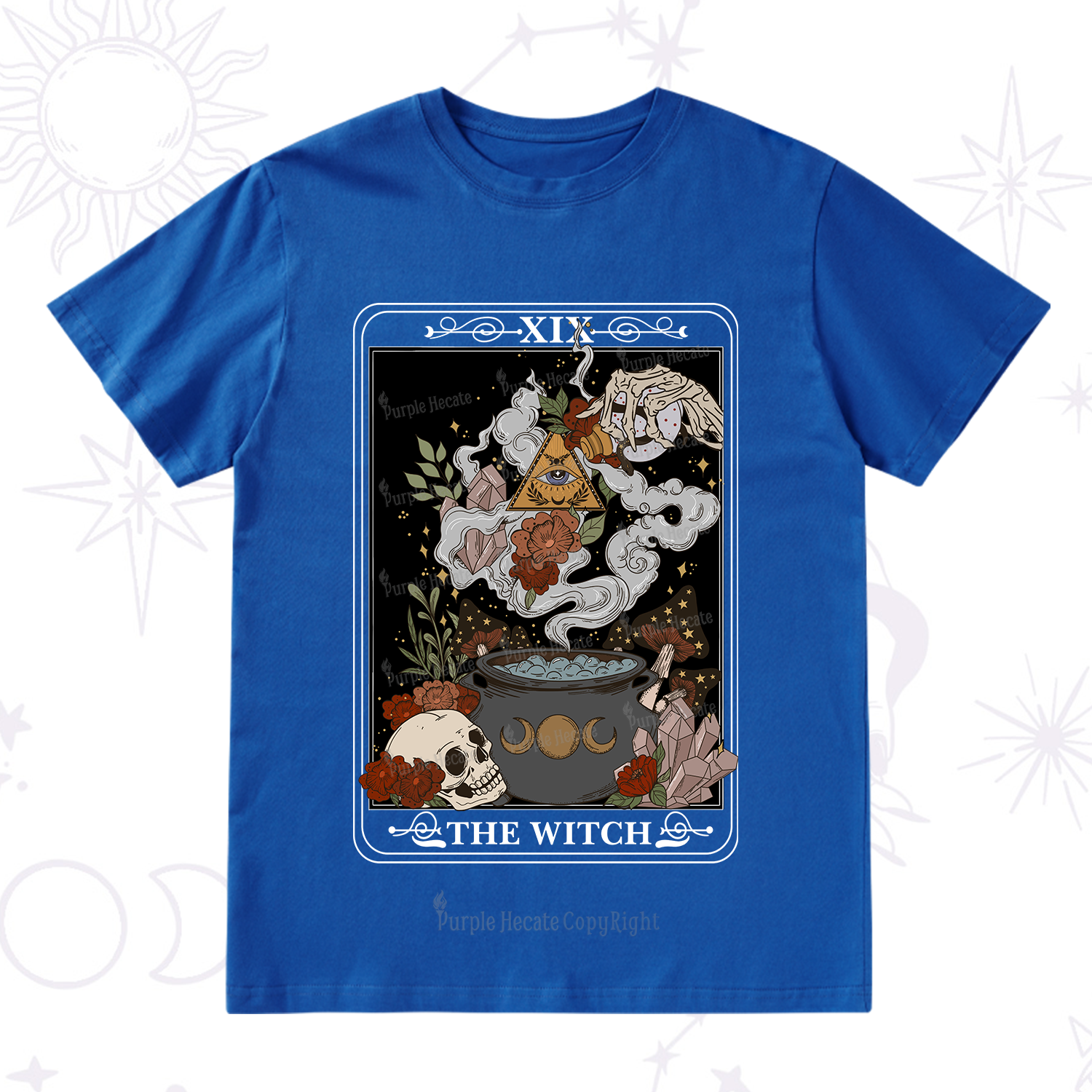 Purplehecate The Witch Tarot T-Shirt