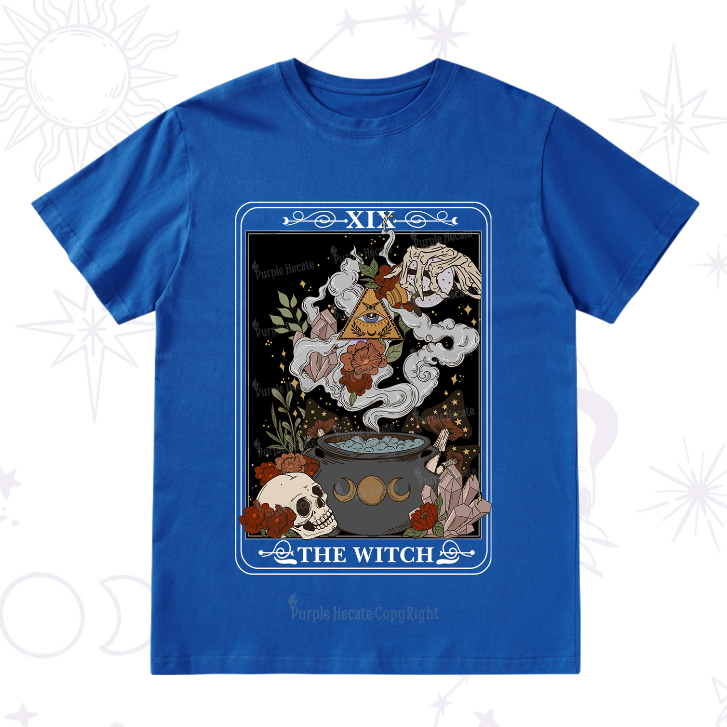 Purplehecate The Witch Tarot T-Shirt
