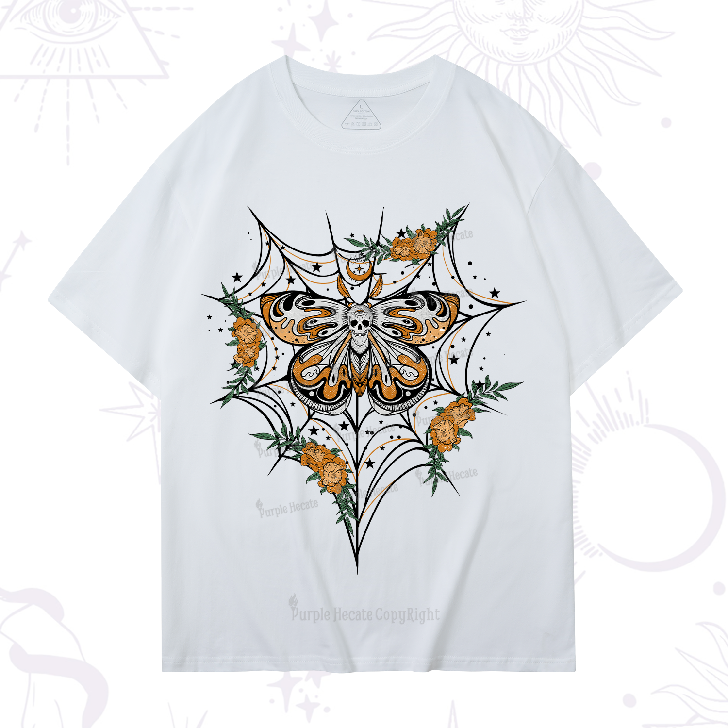 Purplehecate Death Head Moth T-Shirt
