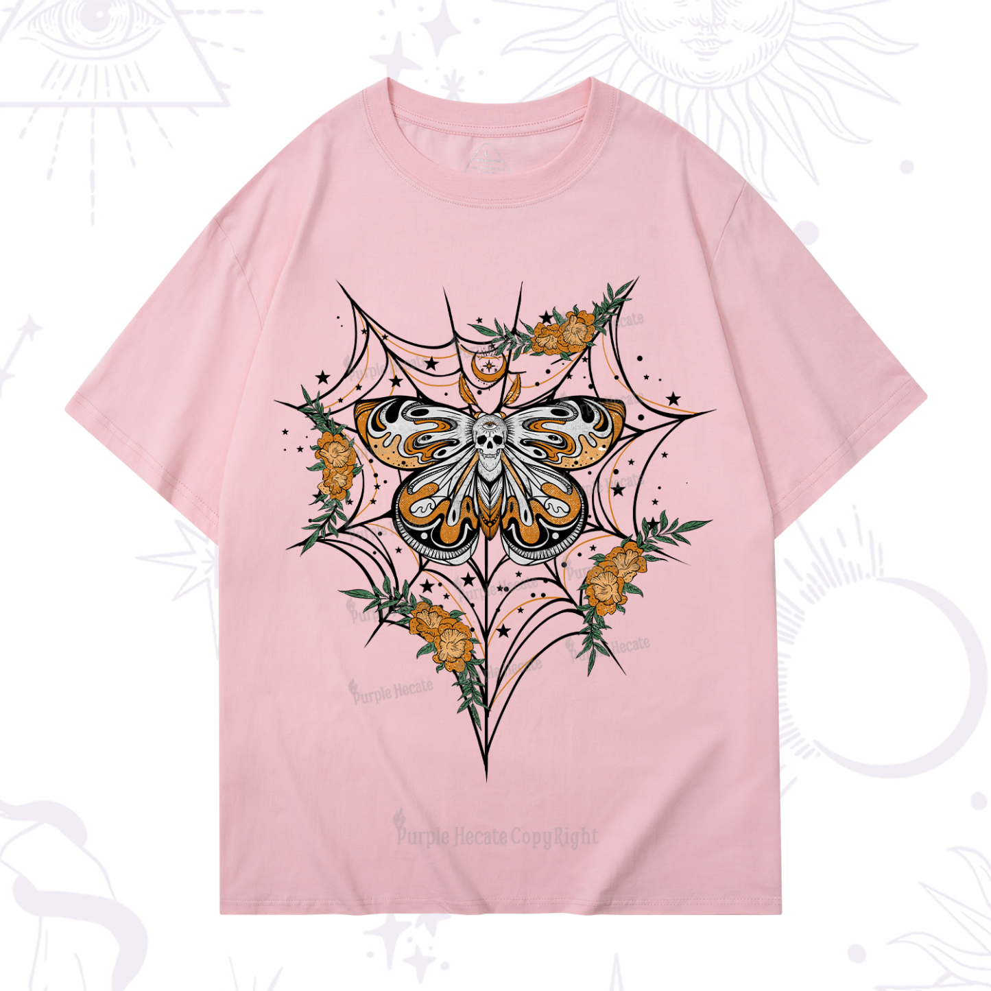 Purplehecate Death Head Moth T-Shirt
