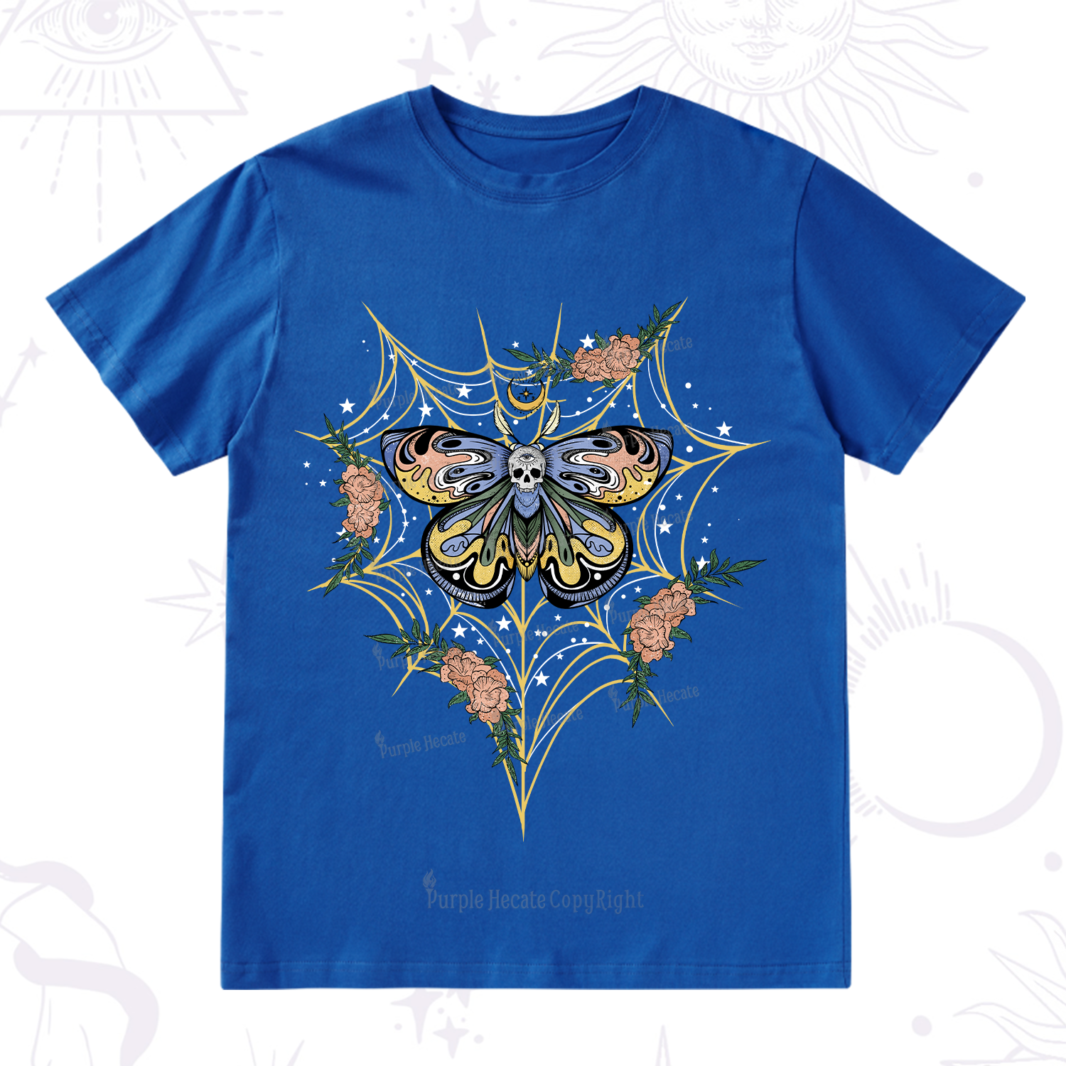 Purplehecate Death Head Moth T-Shirt