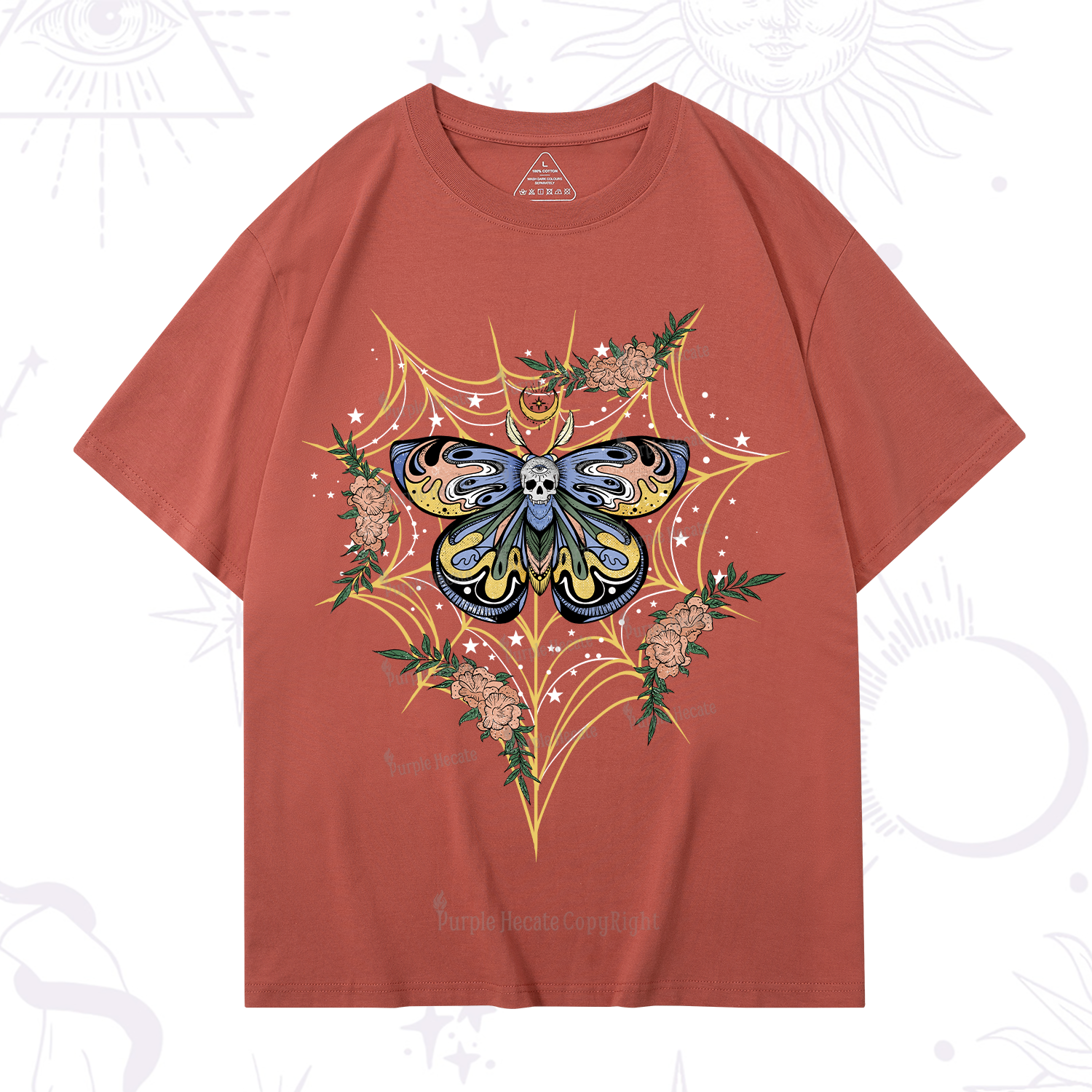 Purplehecate Death Head Moth T-Shirt
