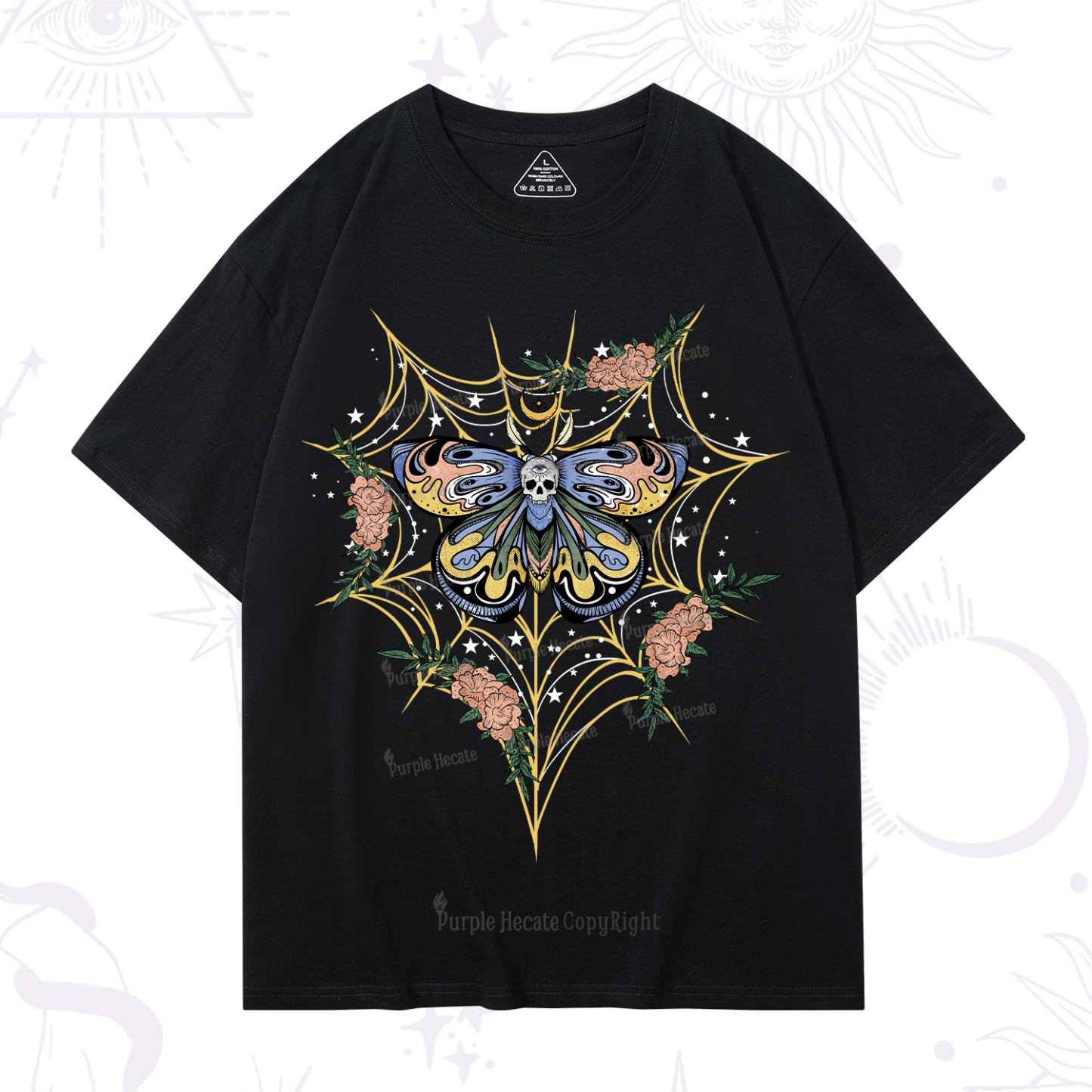 Purplehecate Death Head Moth T-Shirt