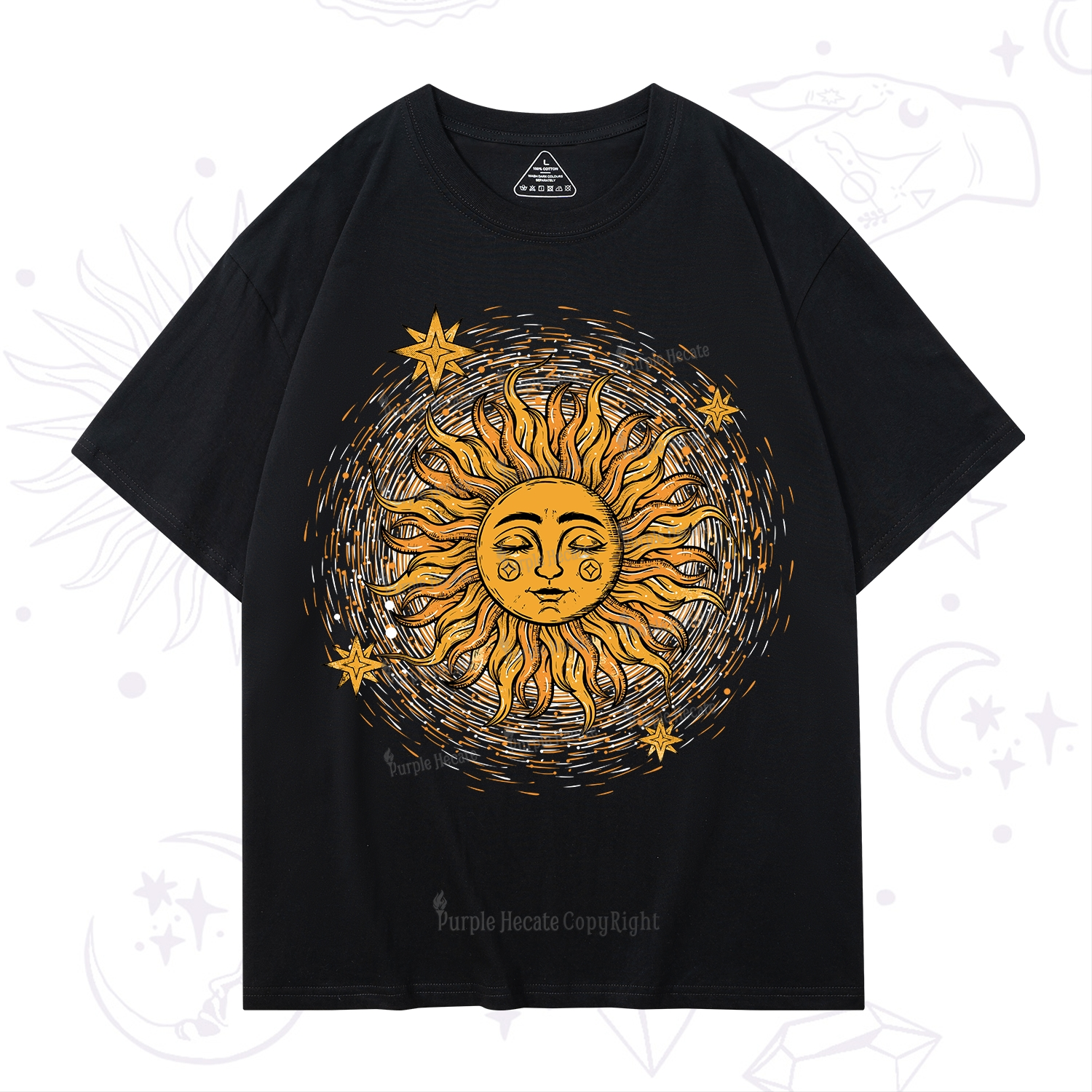 Purplehecate Celestial Sun T-Shirt