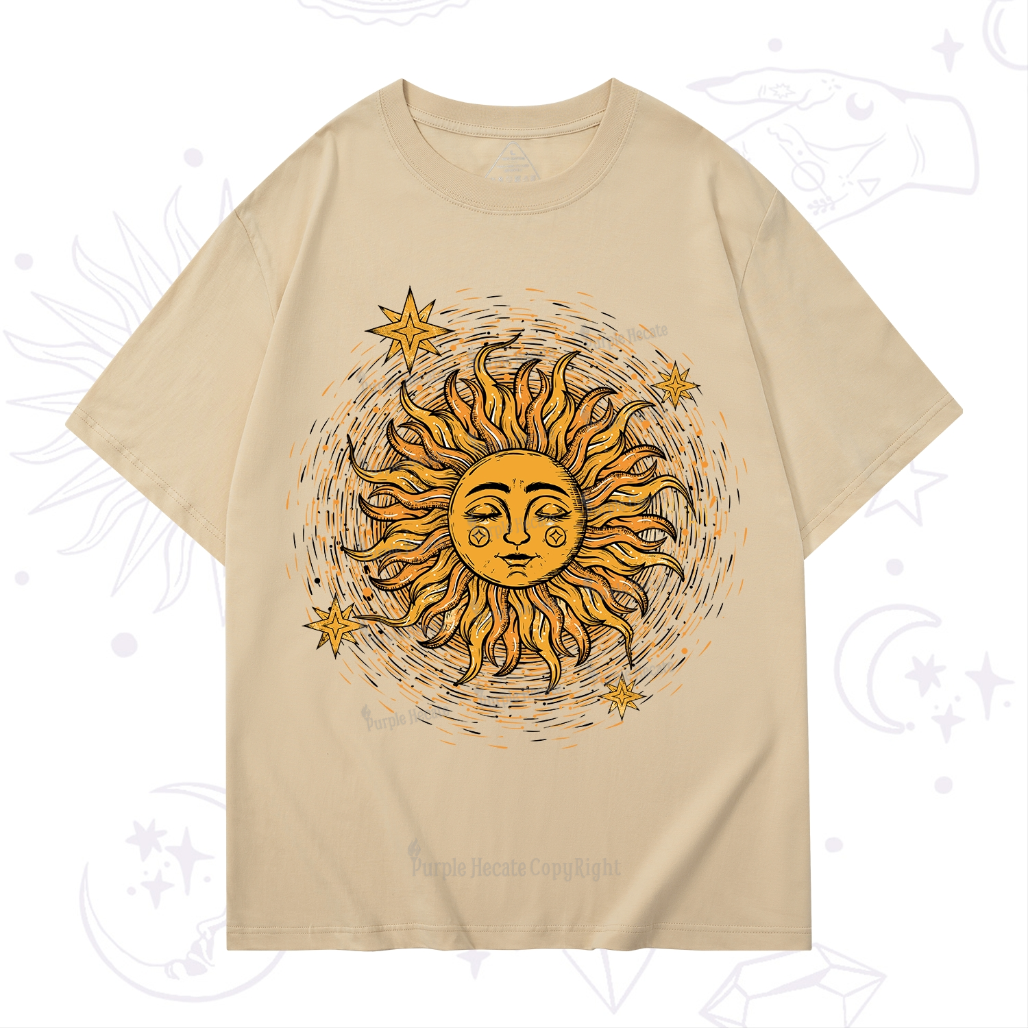 Purplehecate Celestial Sun T-Shirt