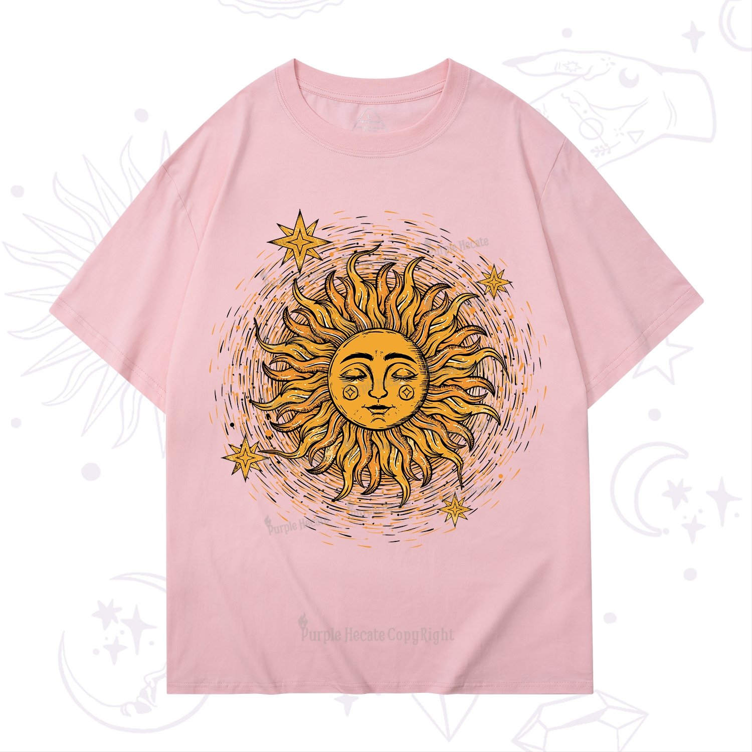 Purplehecate Celestial Sun T-Shirt