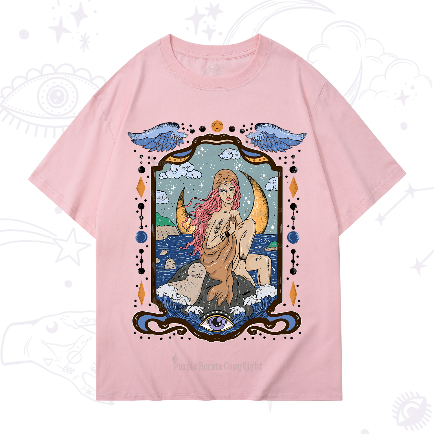 Purplehecate Selkie Woman T-Shirt
