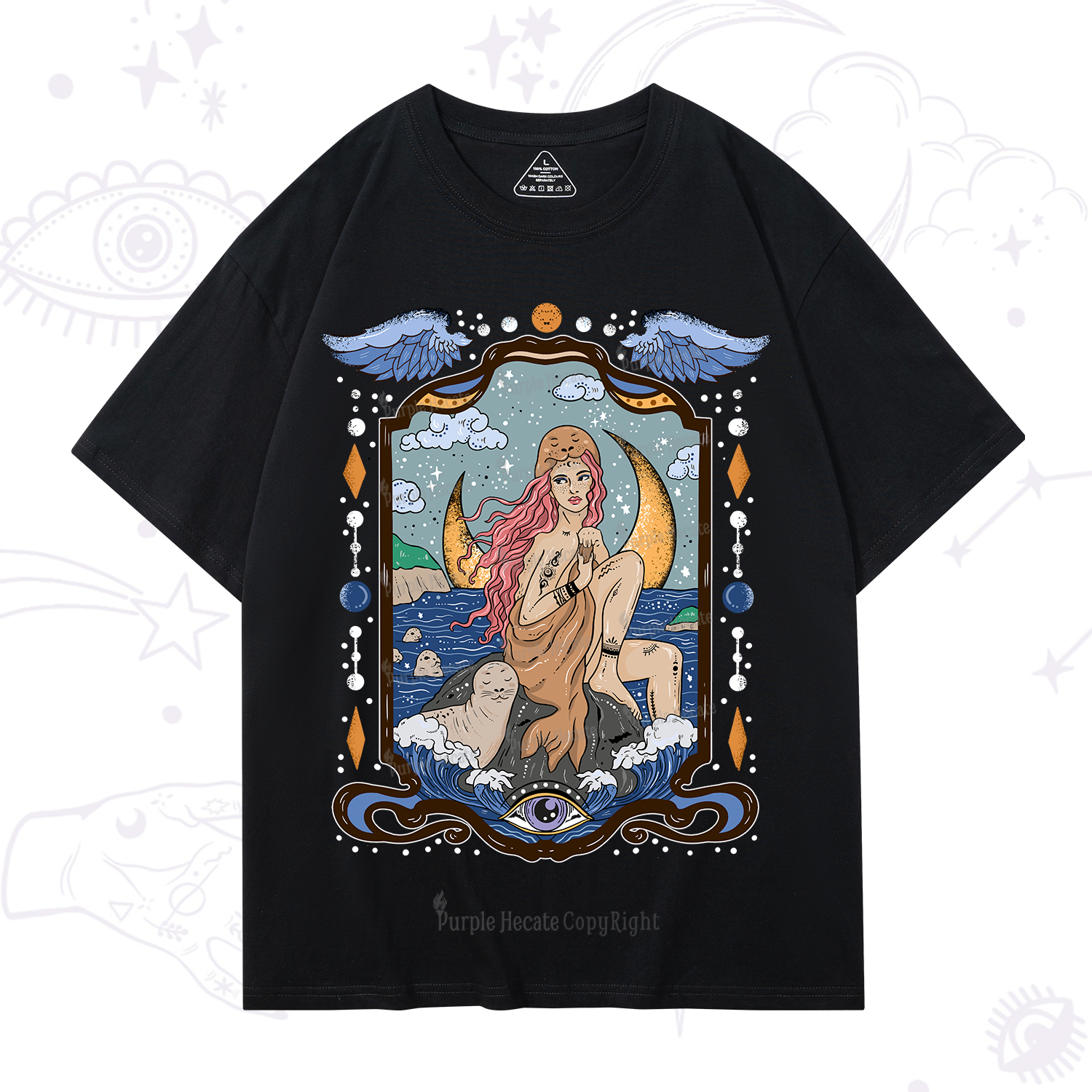 Purplehecate Selkie Woman T-Shirt