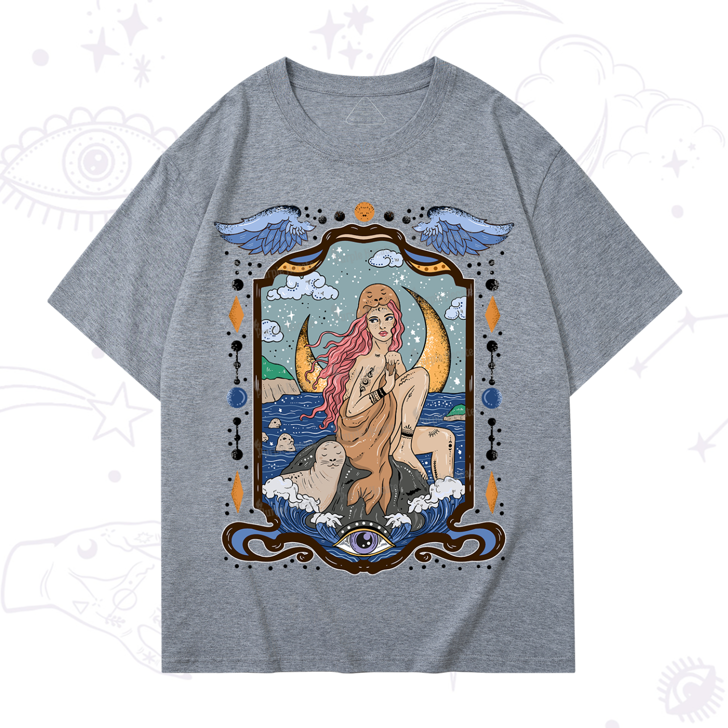 Purplehecate Selkie Woman T-Shirt