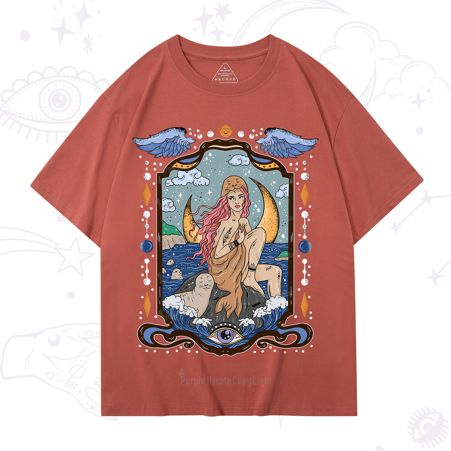 Purplehecate Selkie Woman T-Shirt