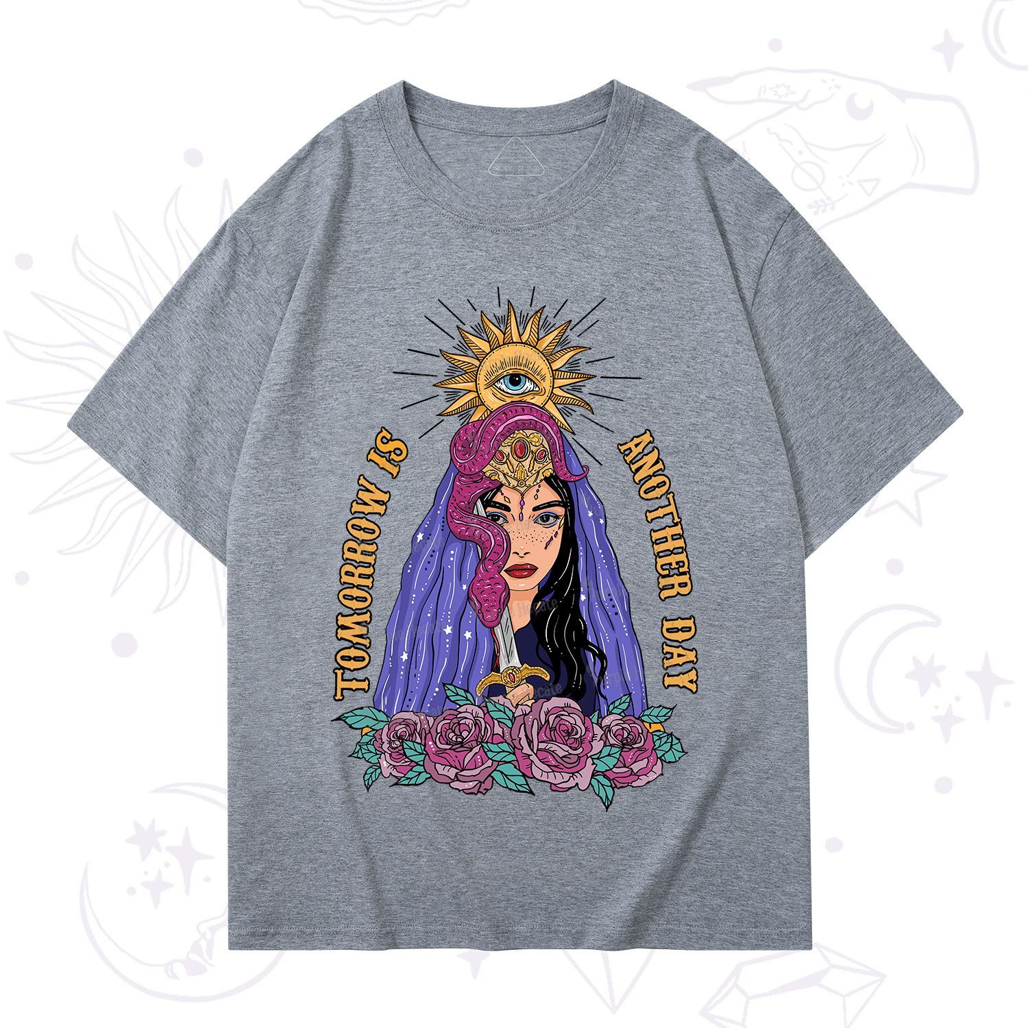 Purplehecate Prophetic Eye Witch T-Shirt