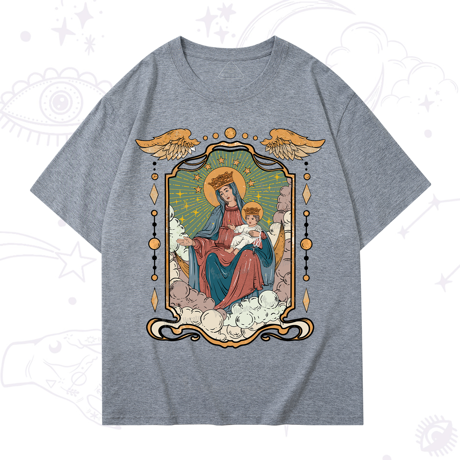 Purplehecate The Lady Of the Rosary T-Shirt