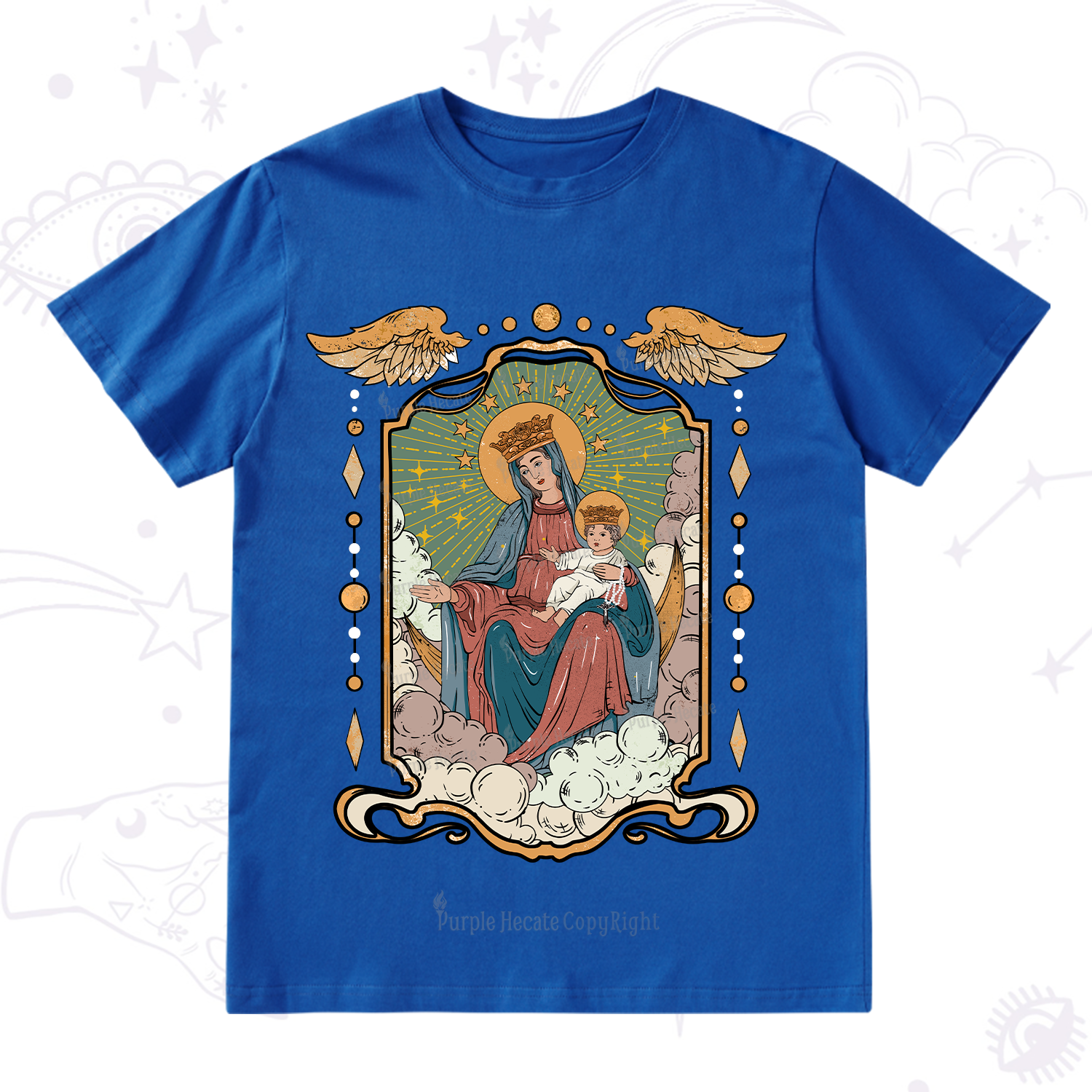 Purplehecate The Lady Of the Rosary T-Shirt