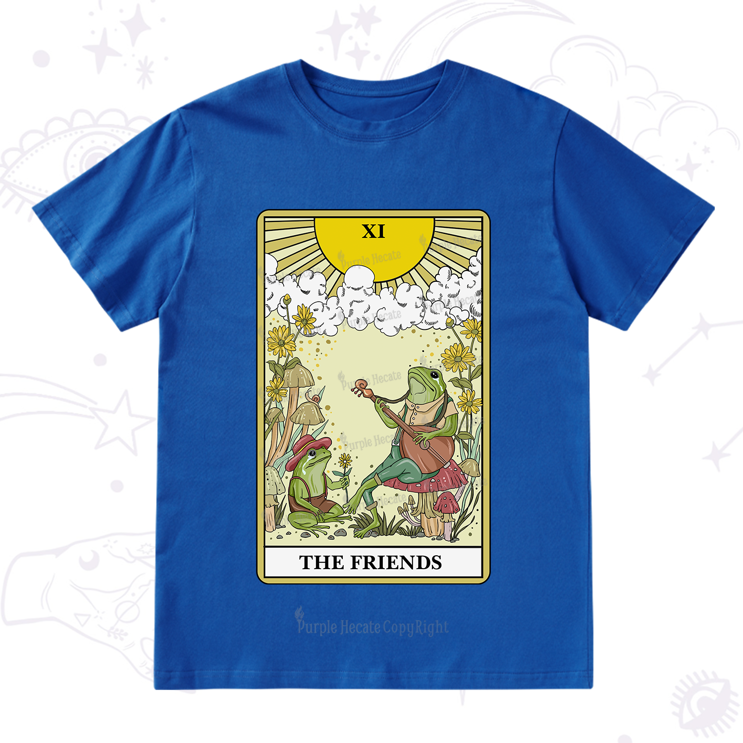 Purplehecate The Friends Tarot Card T-Shirt