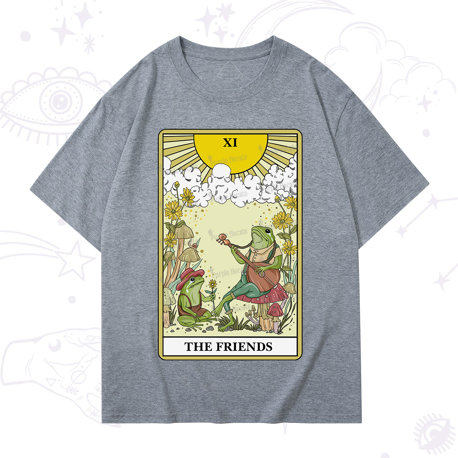 Purplehecate The Friends Tarot Card T-Shirt