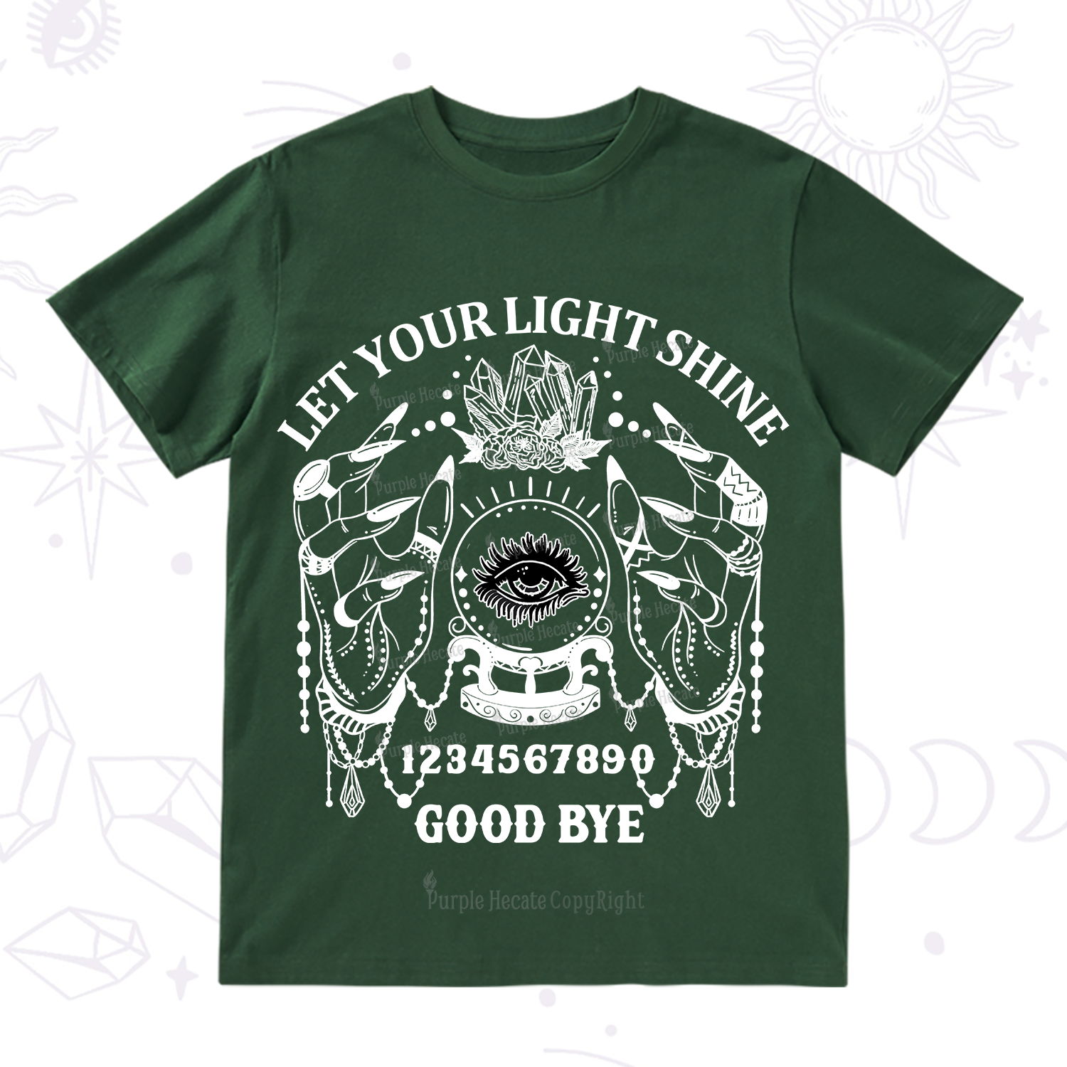 Purplehecate Let Your Light Shine T-Shirt