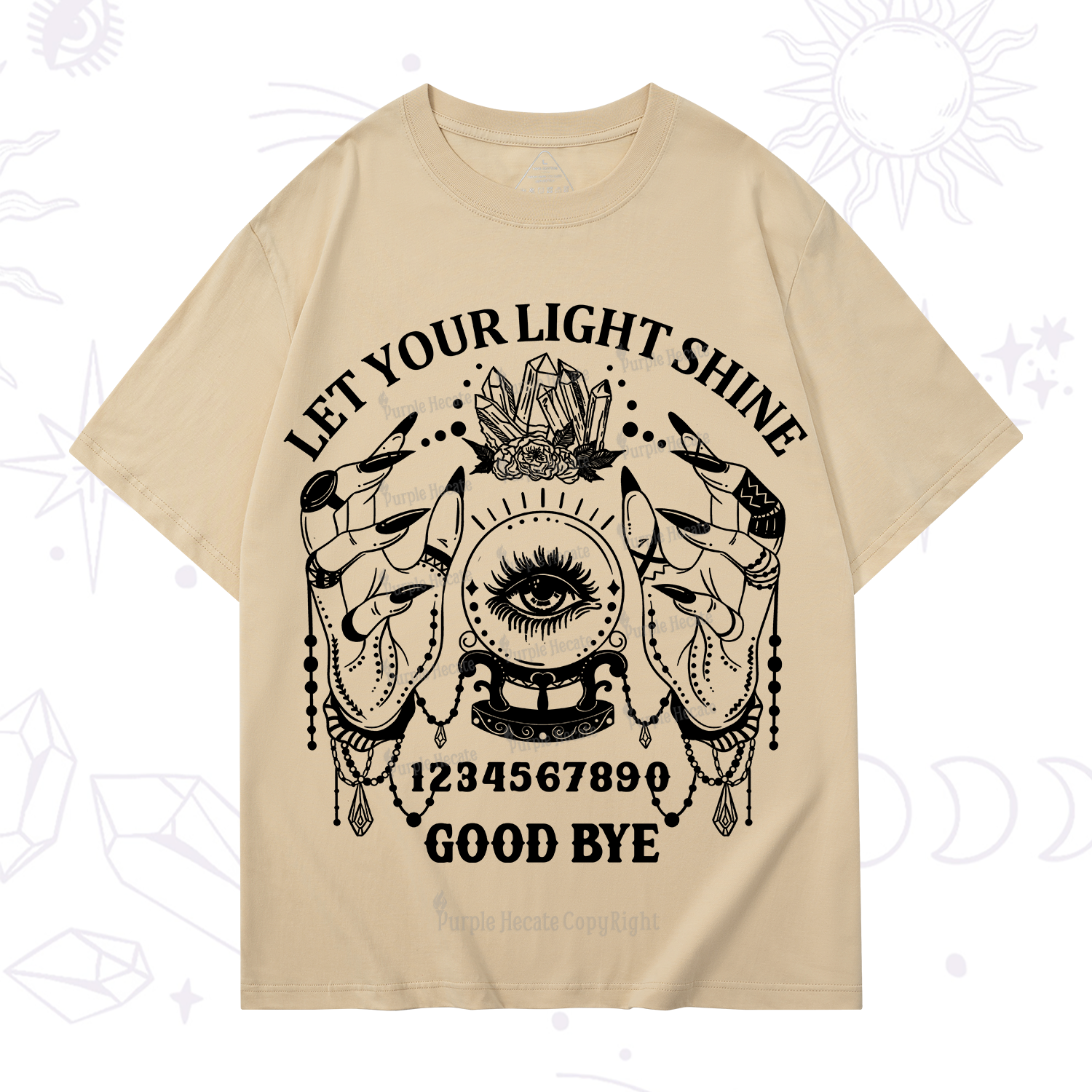 Purplehecate Let Your Light Shine T-Shirt