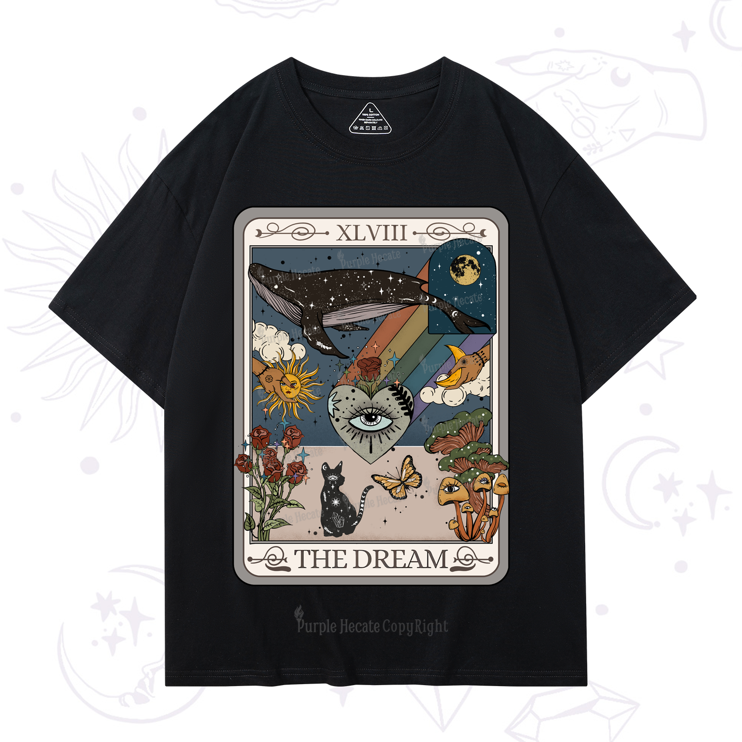 Purplehecate The Dream Tarot T-Shirt