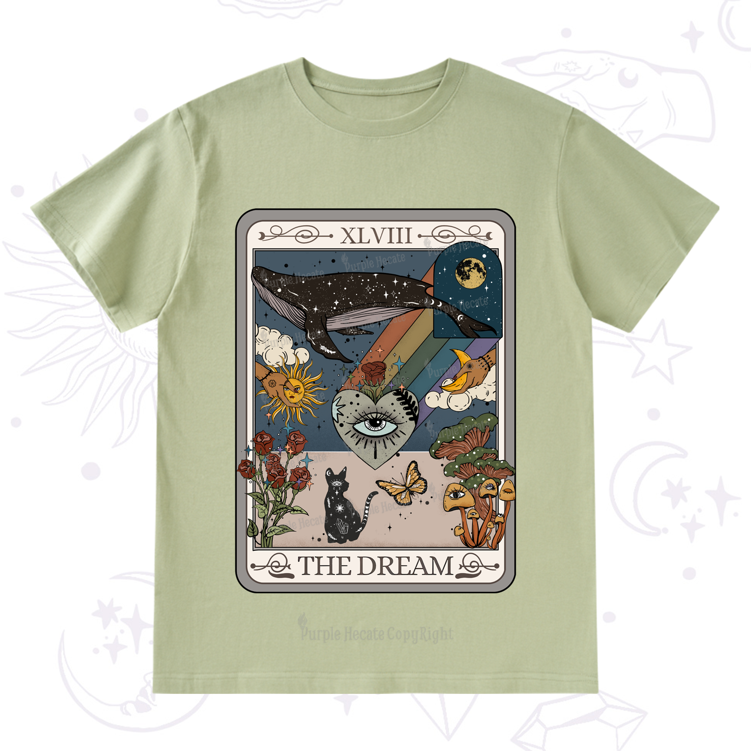 Purplehecate The Dream Tarot T-Shirt