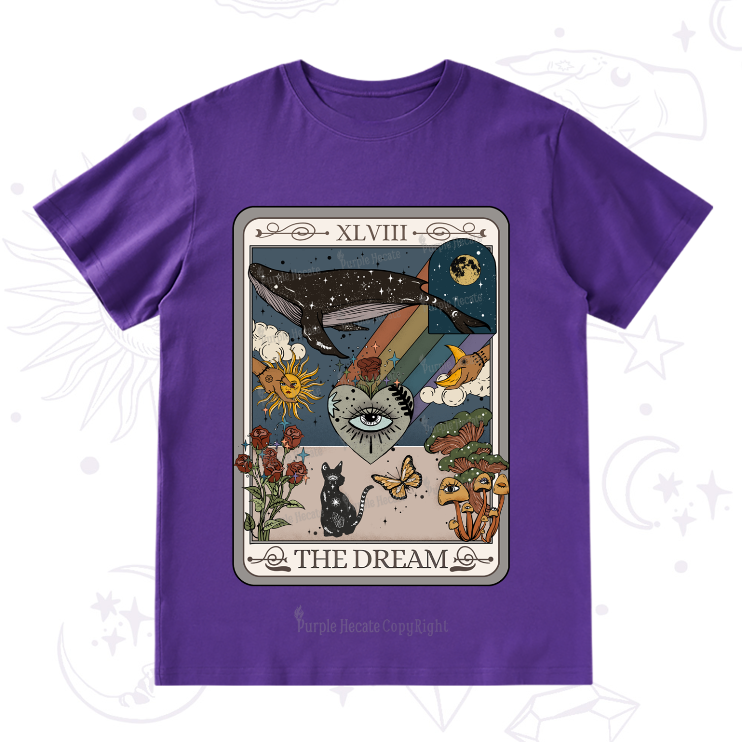 Purplehecate The Dream Tarot T-Shirt