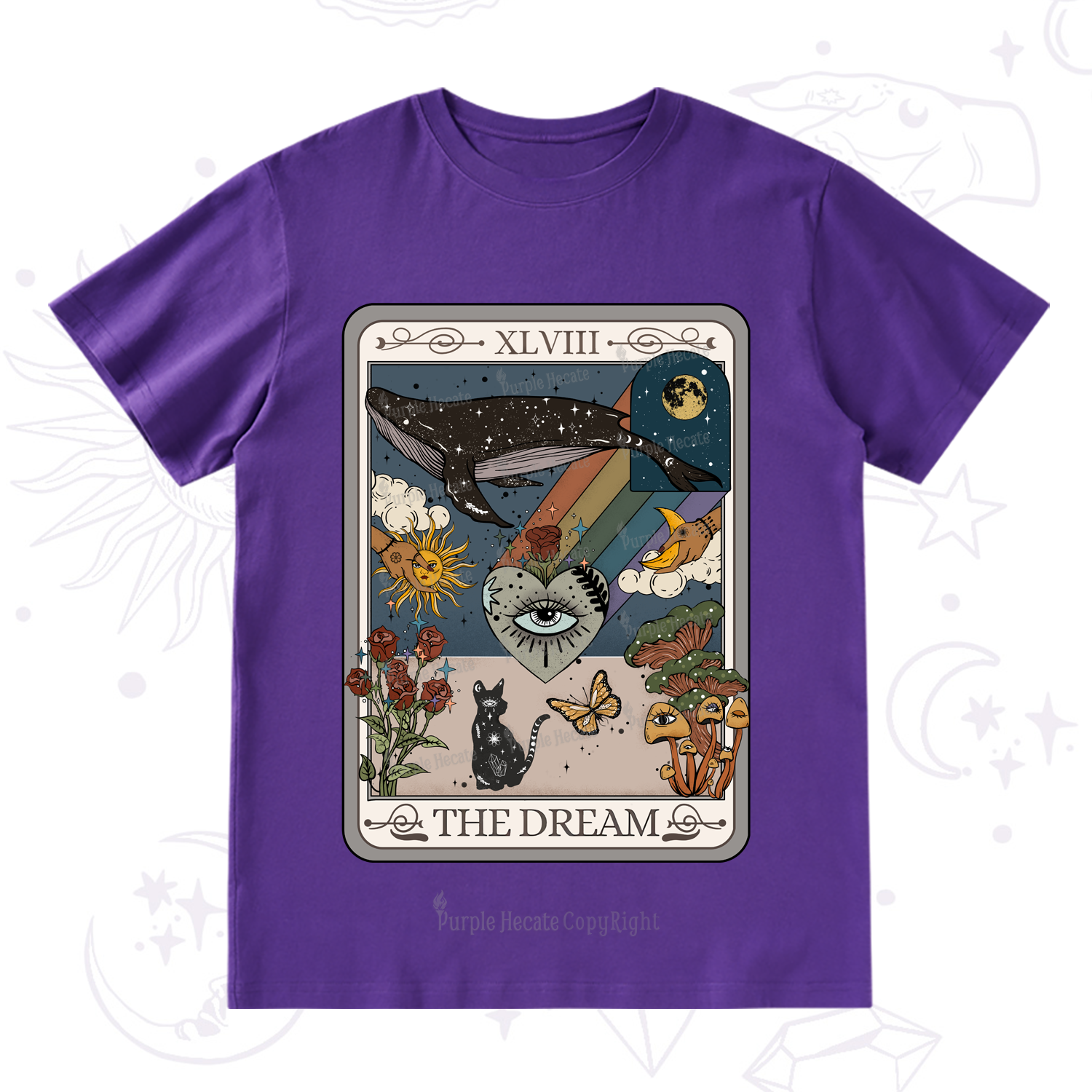 Purplehecate The Dream Tarot T-Shirt