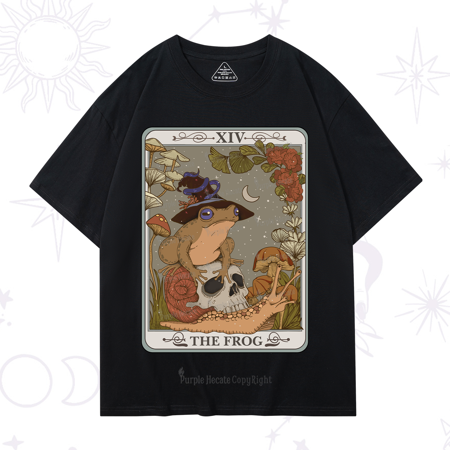 Purplehecate The Frog Tarot T-Shirt