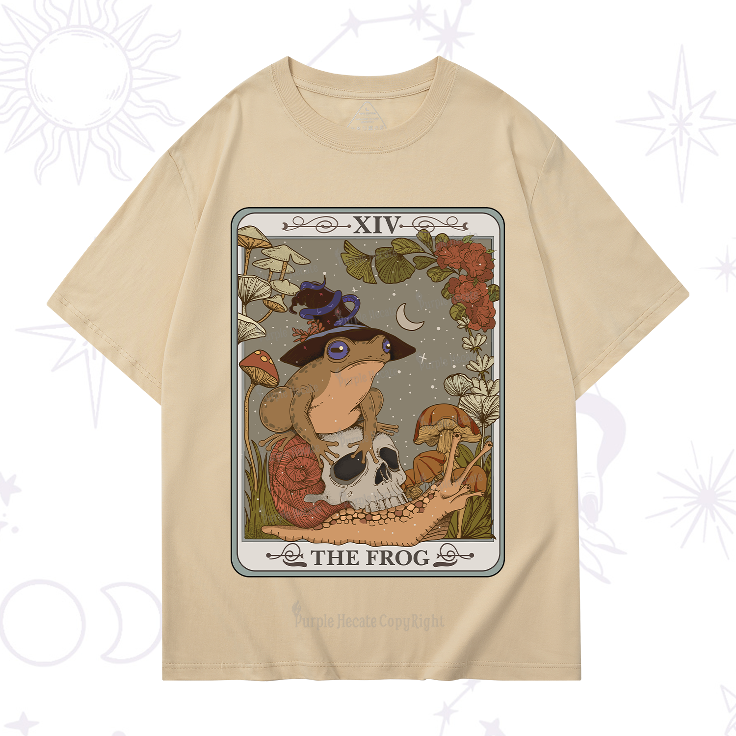 Purplehecate The Frog Tarot T-Shirt