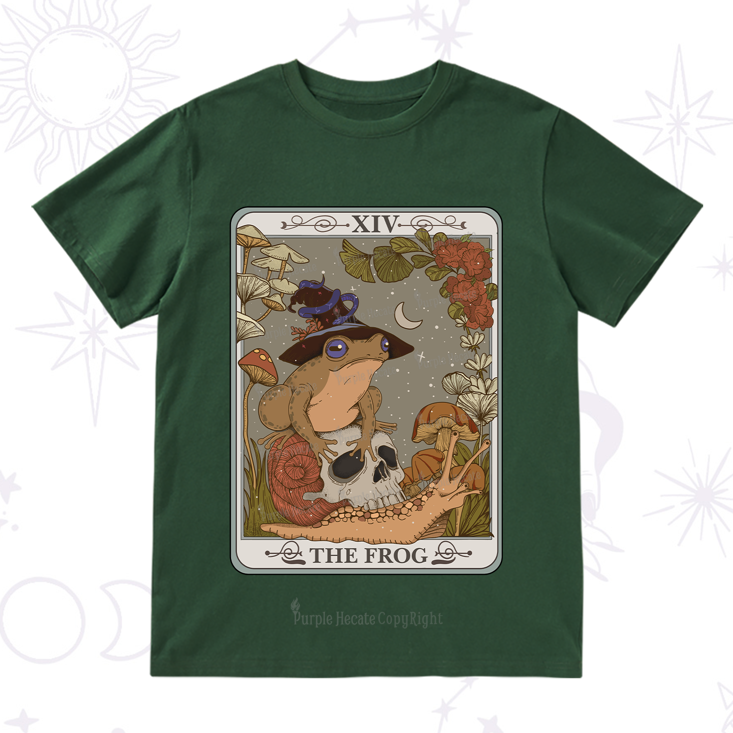 Purplehecate The Frog Tarot T-Shirt