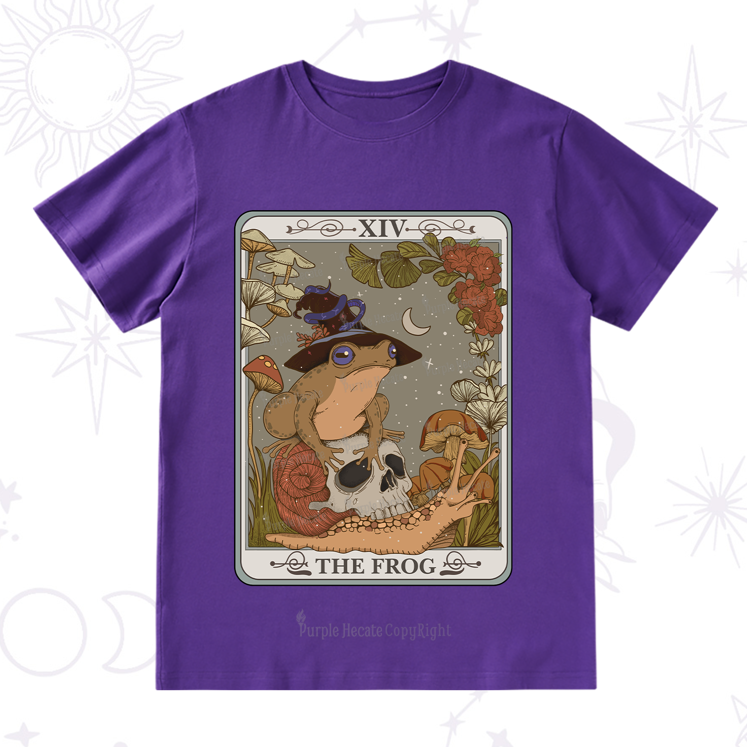 Purplehecate The Frog Tarot T-Shirt